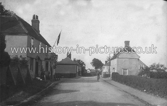 The Red Lion Inn and Street, Latchingdon, Essex. c.1905